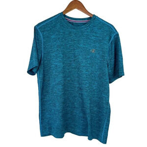 Men’s Champion Blue Short Sleeve Tee Shirt Size Large